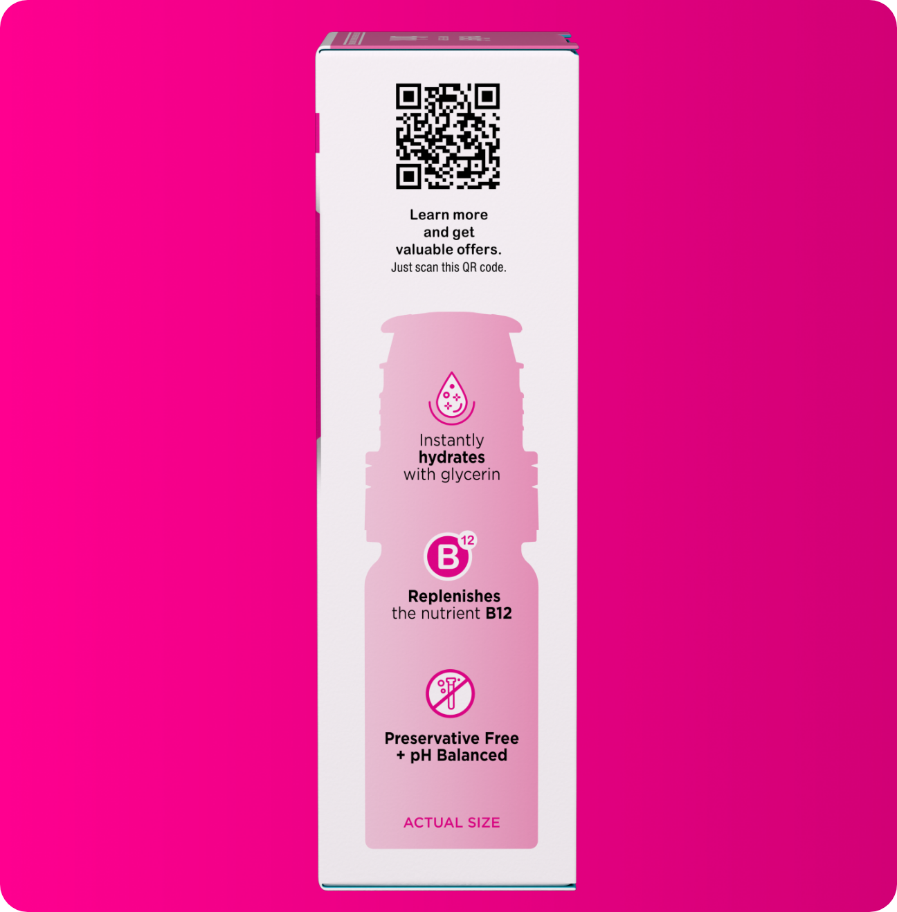 Blink Nourish carton with product summary